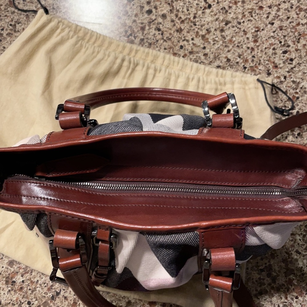Burberry Top Handle Handbag - Picture 8 of 15